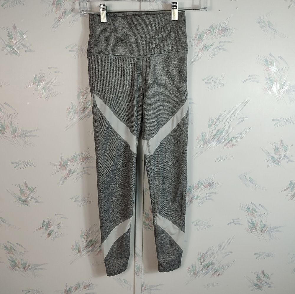 Aerie Chill Play Move Gray Leggings Mid Rise XS